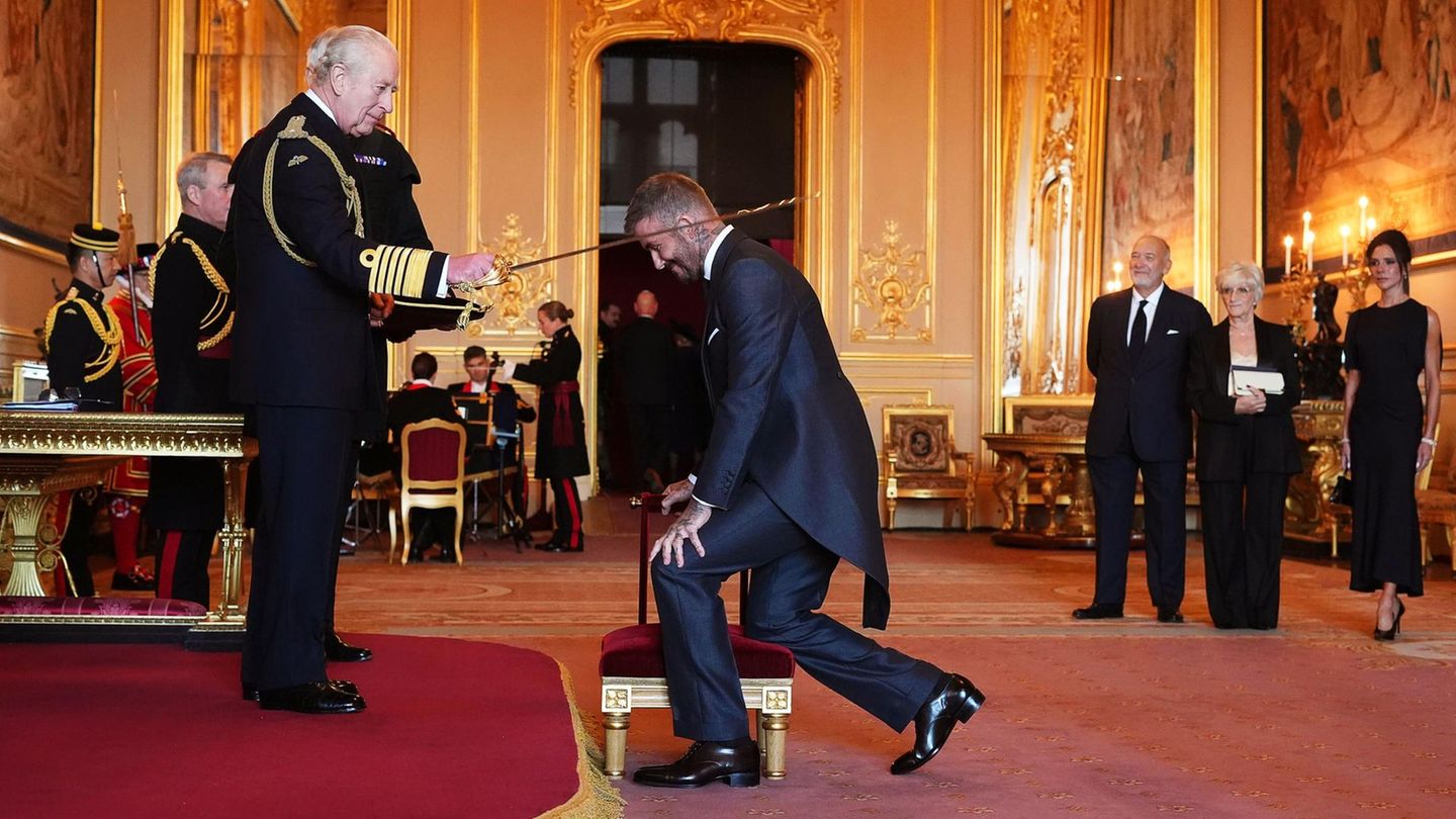 David Beckham: Der Ritterschlag – die größte Ehre seines Lebens