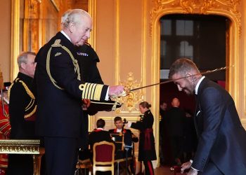 David Beckham: Von König Charles in Windsor zum Ritter geschlagen | Unterhaltung
