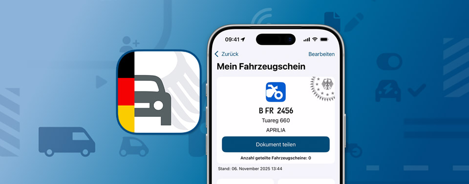 Die offizielle i-Kfz-App bringt den Fahrzeugschein auf das iPhone ⋅ iphone-ticker.de