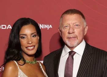 Boris Beckers Frau Lilian bringt ihren Babybauch perfekt zur Geltung