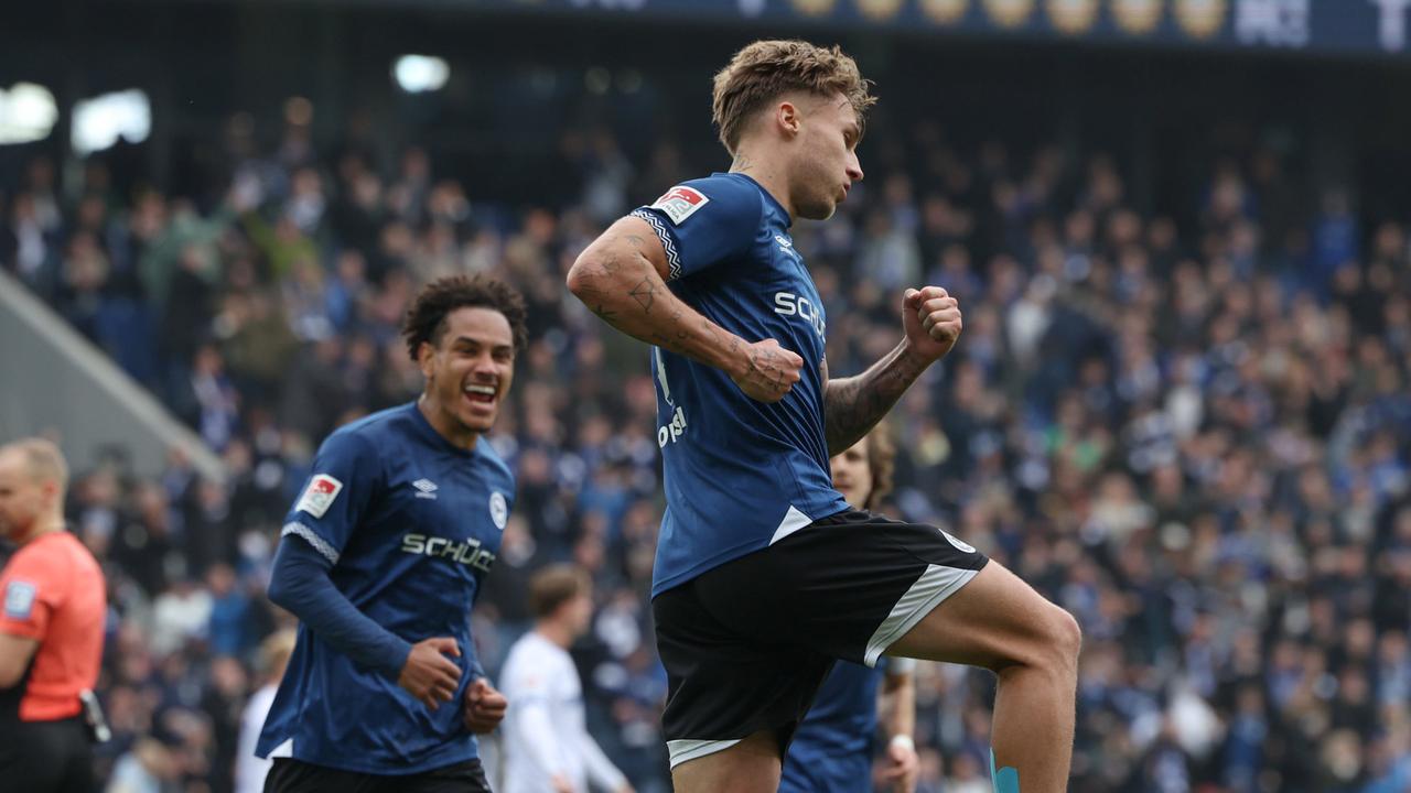 Arminia Bielefeld schlägt den verschlafenen Karlsruher SC klar