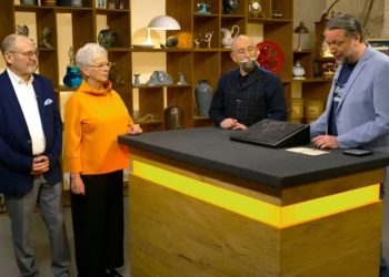 Das Paar hofft auf einen großen Gewinn bei Cash for Rares