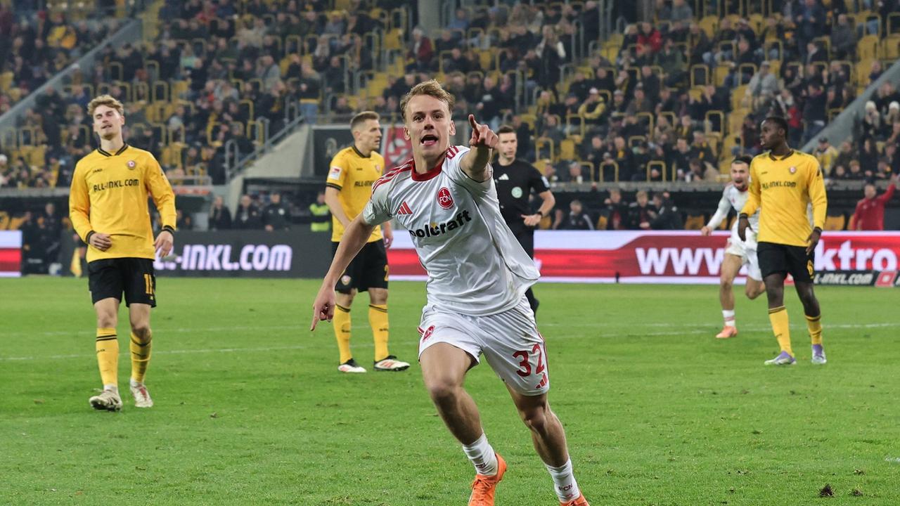 Nächste Heimniederlage: Dresdens Niedergang geht gegen Nürnberg weiter