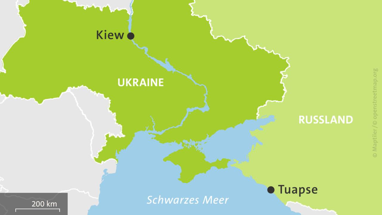 Schwarzmeerhafen: Ukrainische Drohnen verursachen Feuer auf Öltanker