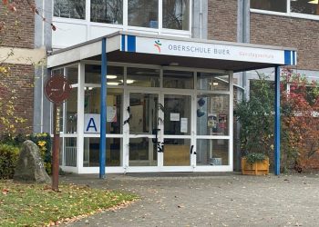 Fieses Graffiti nach Kopftuchstreit an der Lindenschule Buer in Melle