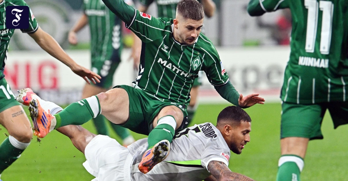 Fußball-Bundesligist in der Krise: Der VfL Wolfsburg verliert bei Werder Bremen