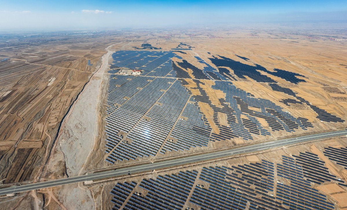 China installiert in rasender Geschwindigkeit Wind- und Solarkraftwerke