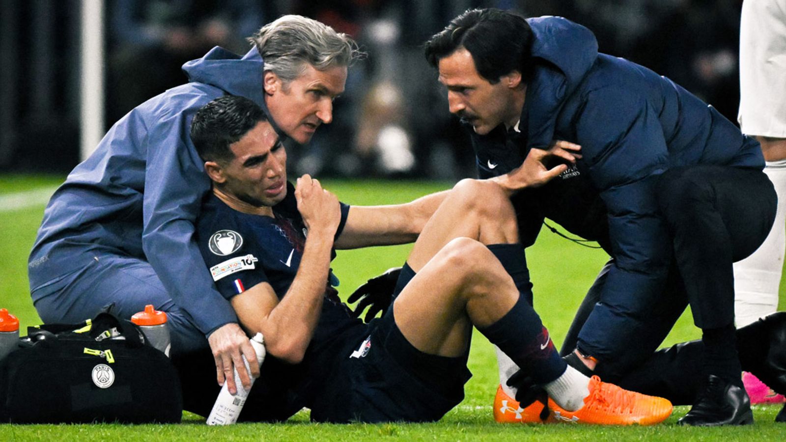 Achraf Hakimi fällt PSG nach Foul von Diaz wochenlang aus – Dembele & Mendes ebenfalls verletzt | Fußballnachrichten