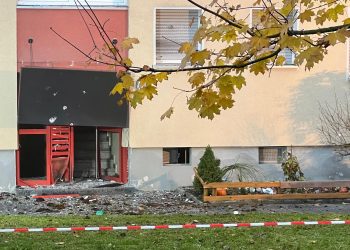 Explosion in einem Wohnhaus in Steinbach
