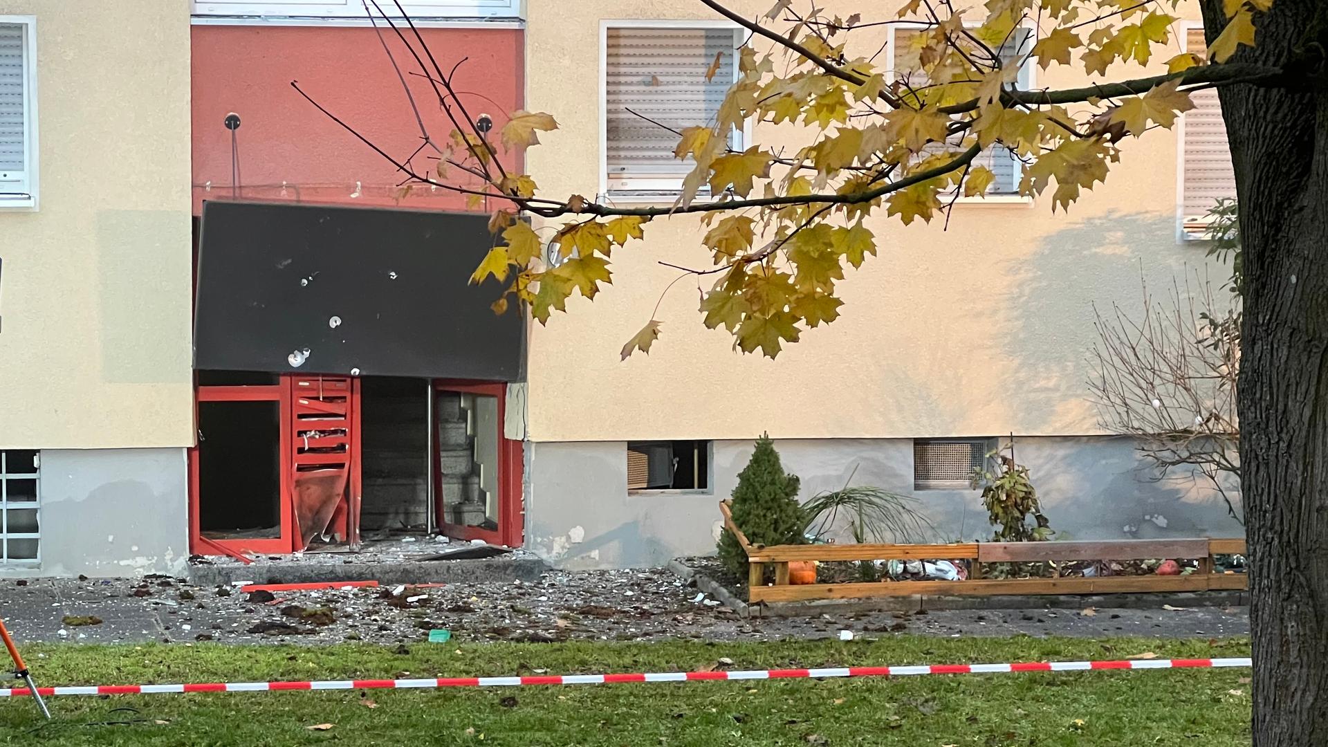 Explosion in einem Wohnhaus in Steinbach