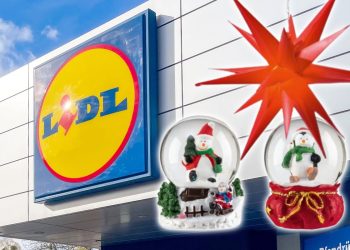Lidl verkauft ab Montag (10. November) wunderschöne Weihnachtsdekorationen.