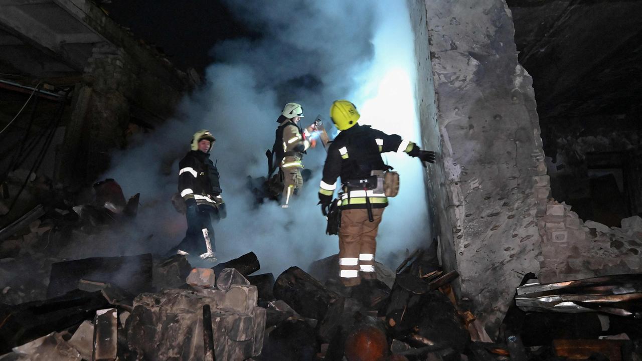 Russland greift ukrainische Energieanlagen massiv an