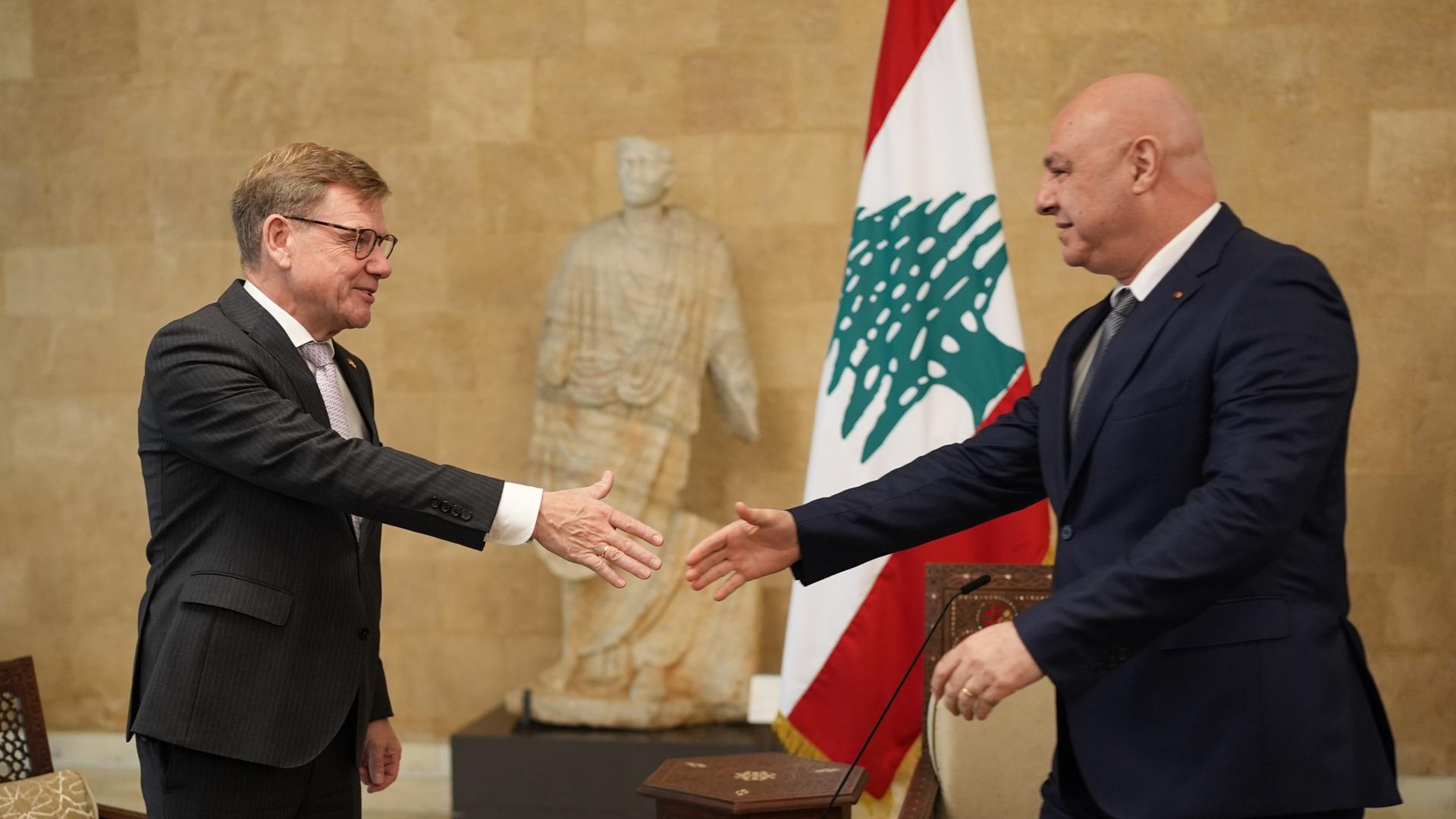 Besuch im Libanon – Wadephul will sich für die Nachfolgemission der UN-Beobachtermission einsetzen