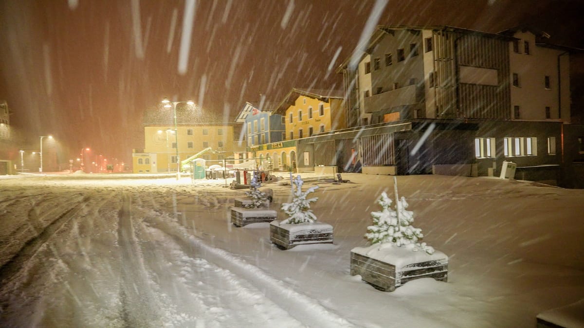 Nach der massiven Novemberwärme droht Schneefall