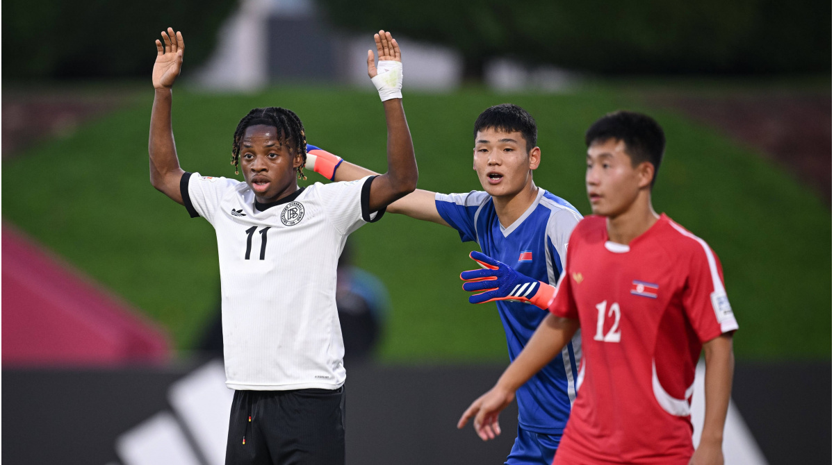U17-WM: Auch Deutschland verliert seinen Vorsprung gegen Nordkorea