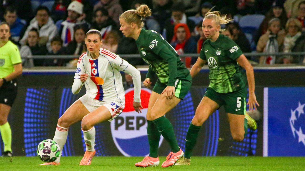 Champions League: Lektion für den VfL Wolfsburg gegen Olympique Lyon