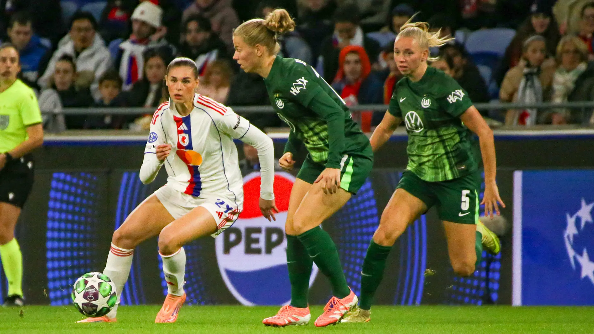 Champions League: Lektion für den VfL Wolfsburg gegen Olympique Lyon