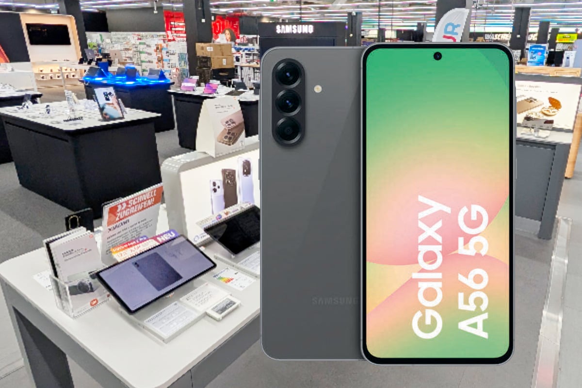 MediaMarkt verkauft am Donnerstag (6. November) das Samsung Galaxy A56 besonders günstig.