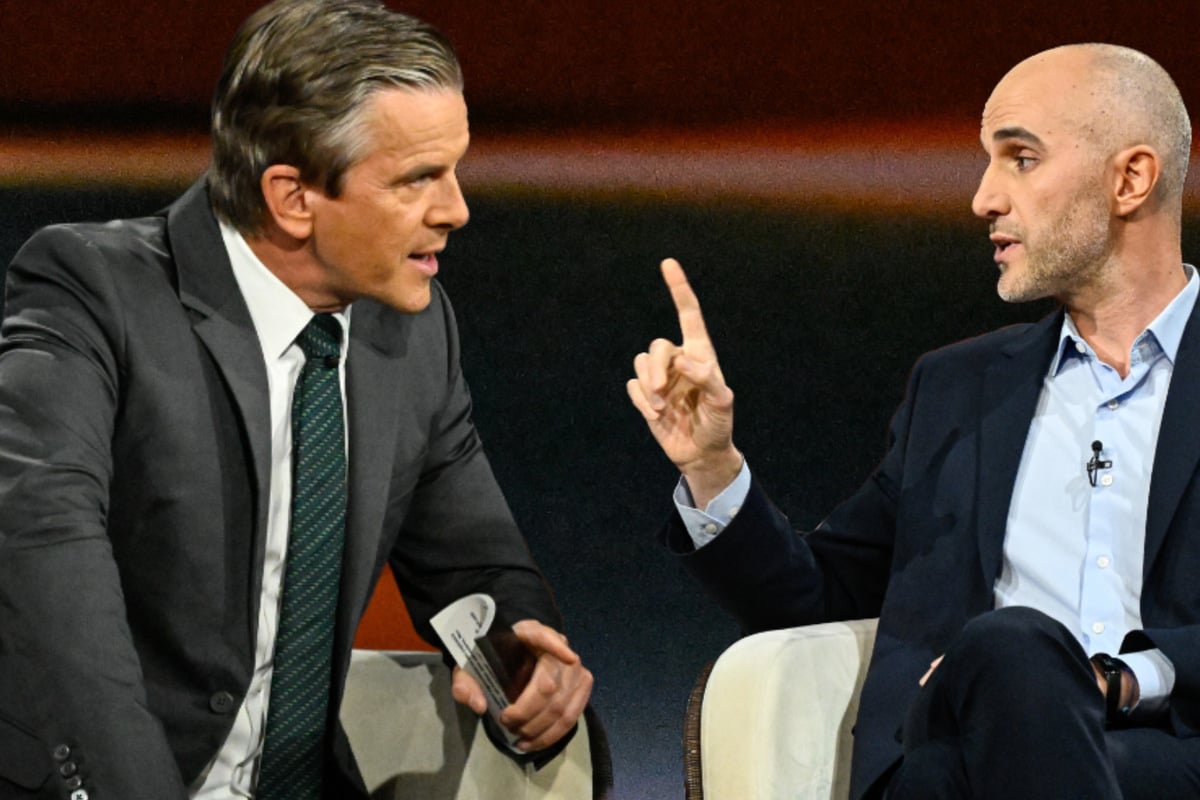 Lanz und Onay in einer hitzigen Debatte