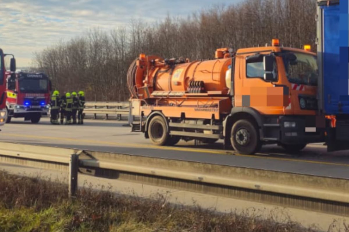 Lkw-Fahrer verursacht Unfall und flüchtet